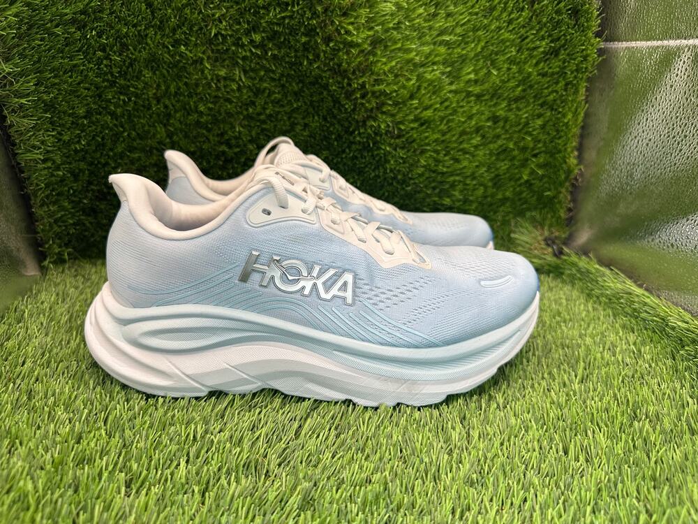 Hoka One One Clifton 11 1177539-FMM Athletic Sneaker Women 8.5D Blue Mesh Sports
